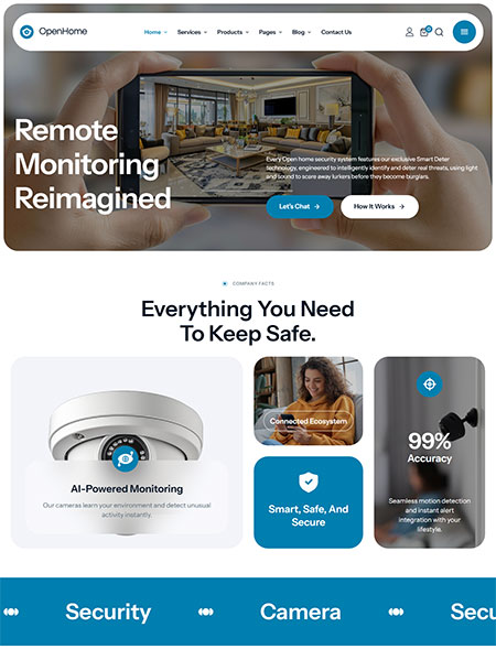 Openhome-CCTV-WordPress-Theme