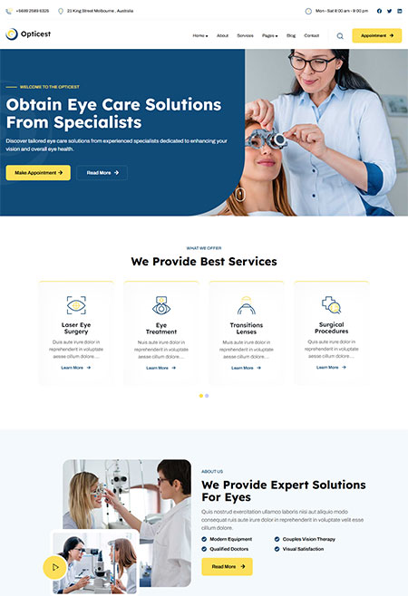 Opticest-WordPress-Theme