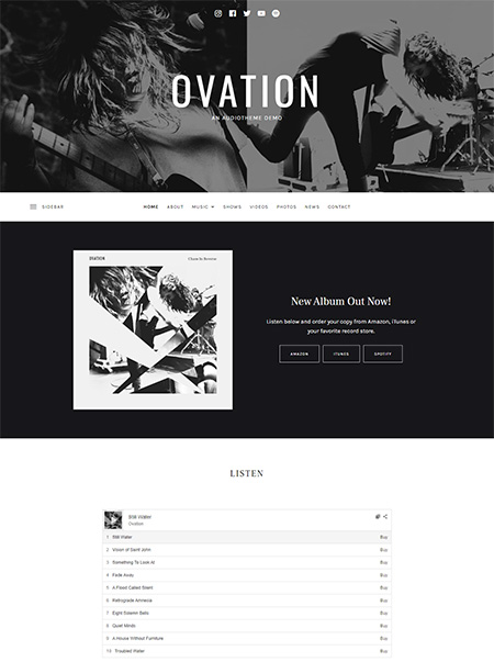 Ovation-WordPress-Music-Theme