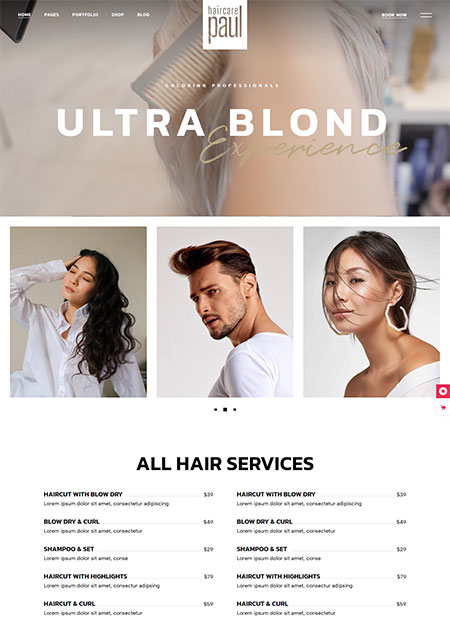 PaulHair-WordPress-Theme