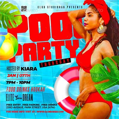 Pool-Party-Flyer
