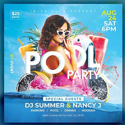 Pool-Party-Flyer