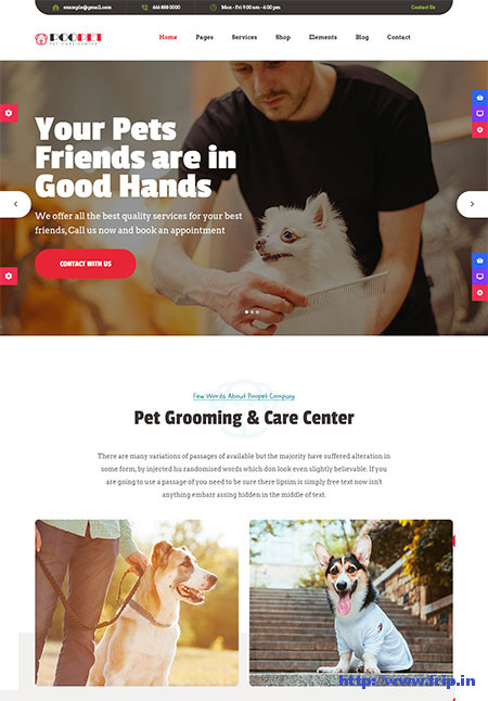 Animal Pets WordPress Themes