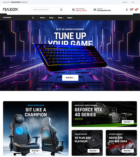 Razox-Gaming-Gear-Theme