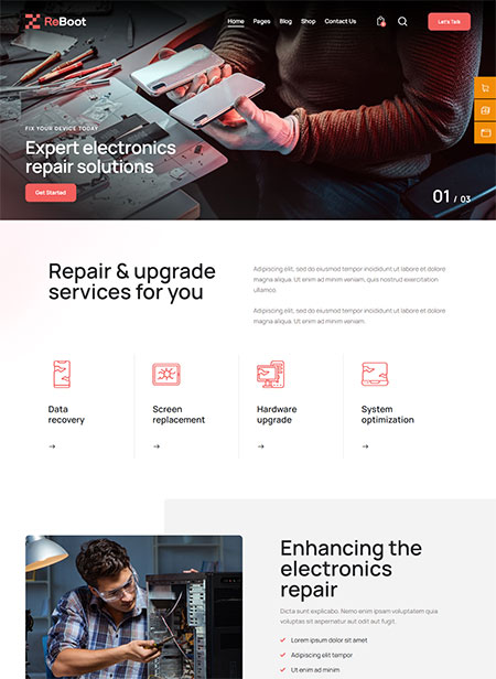 Reboot-WordPress-Theme