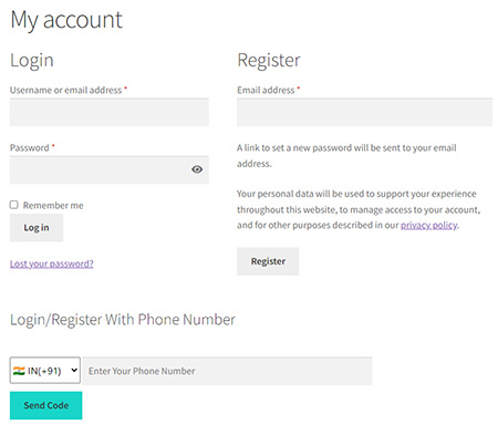 Registration-&-Login-With-Mobile-Number