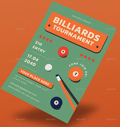 Retro-Billiard-Tournament-Flyer-Set-5