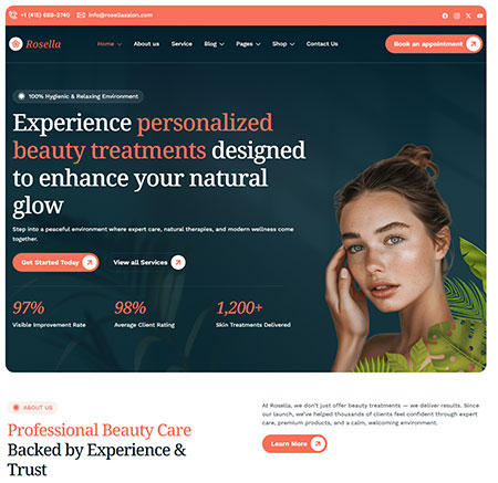 Rosella-Beauty-Salon-Theme