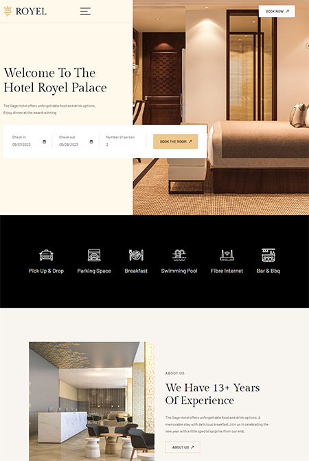 Royel-Hotel-Template