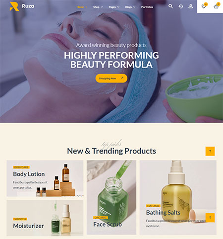 Ruza-Cosmetics-Shop-Theme