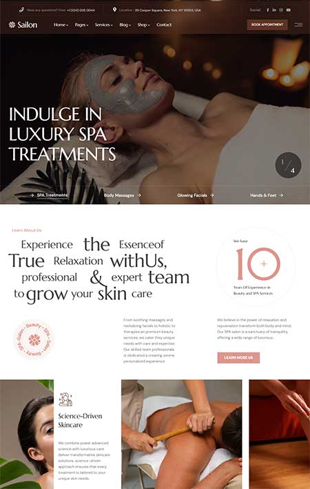 Sailon-Spa-WordPress-Theme
