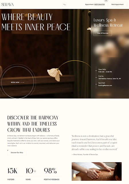 Serava-Spa-&-Massage-Theme