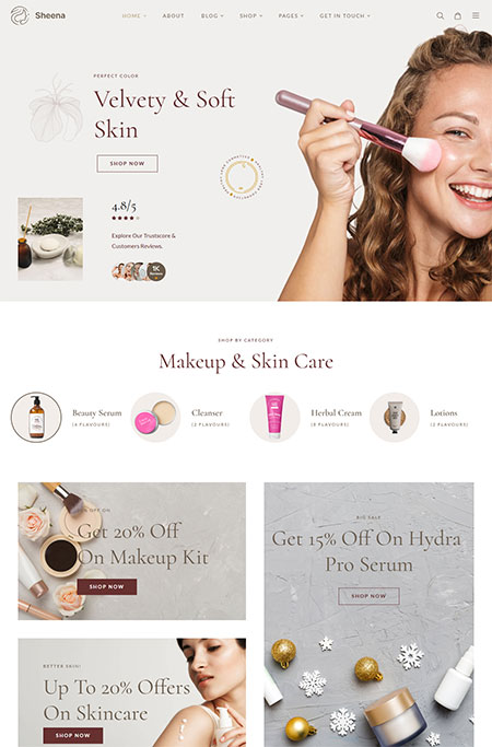 Sheena-Cosmetic-Shop-Theme