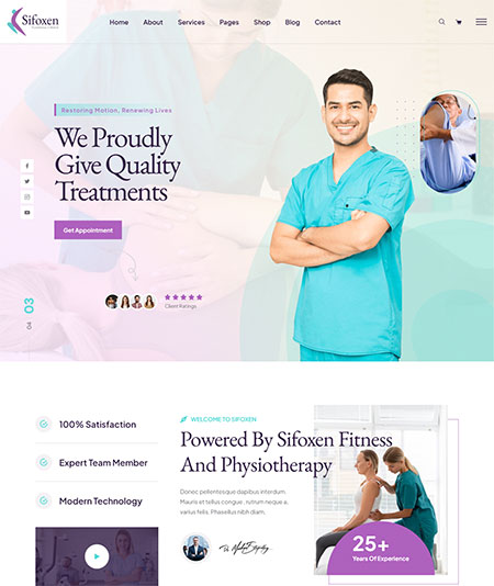 Sifoxen-Physiotherapy-WordPress-Theme