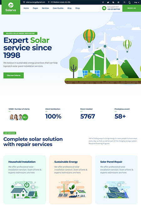 Solarva-Solar-Energy-Theme