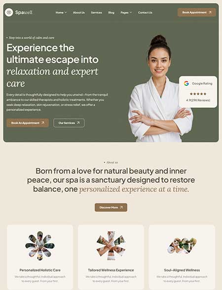 Spawell-WordPress-Theme
