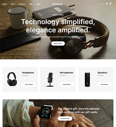 Sphere-WordPress-Theme