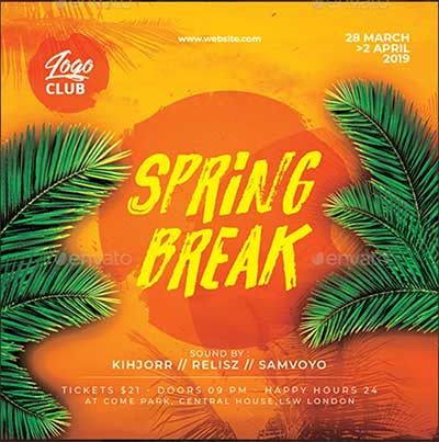 Spring-Break-DJ-Party-Flyer