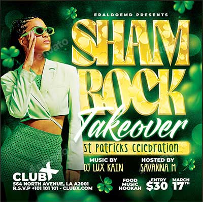 St. Patricks Day Flyer 2