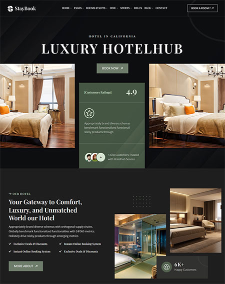 Staybook-WordPress-Theme