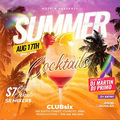Summer-Drinks-Flyer 
