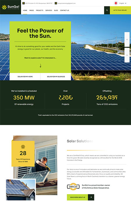 Sungo-WordPress-Theme