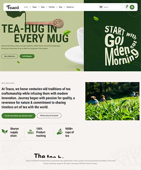Teaco-WordPress-Theme