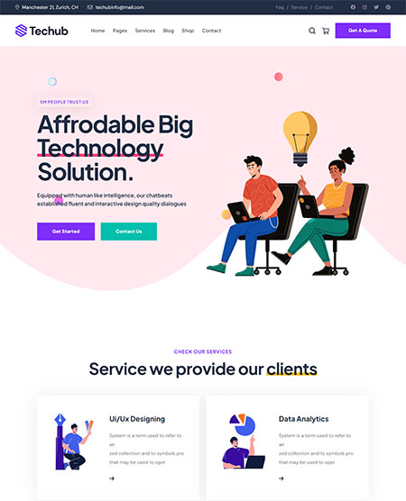 Techub-WordPress-Theme