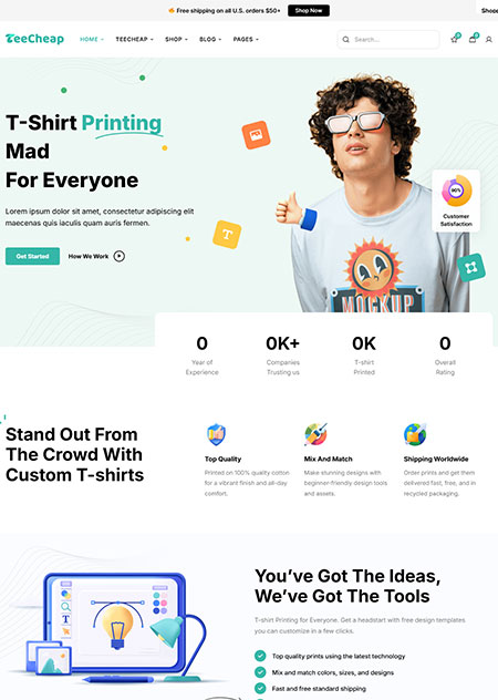 TeeCheap-WordPress-Theme