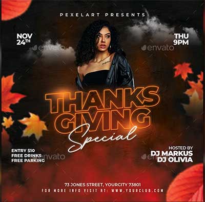 Thanksgiving-Party-Flyer 