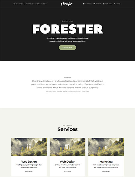 The-Forester-WordPress-Theme