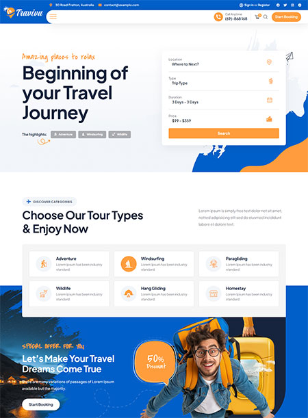 Travivu-WordPress-Theme