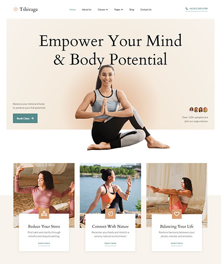 Tshivaga-Yoga-Studio-Theme