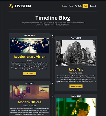 Twisted-Showcase-WordPress-Theme