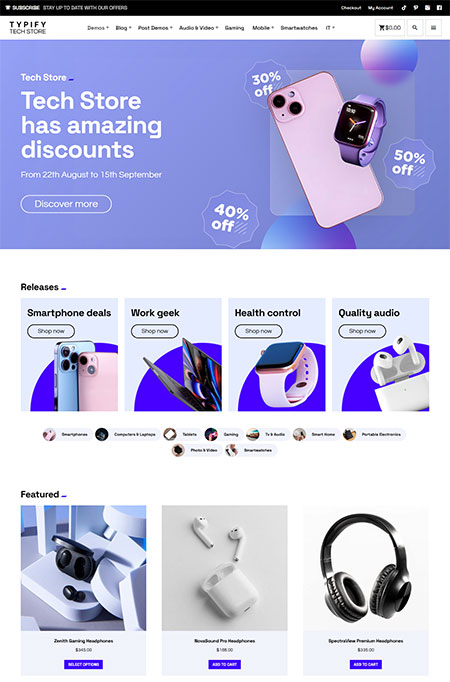 Typify-Newspaper-Theme