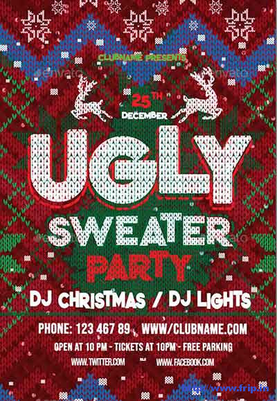 Ugly-Sweater-Christmas-Flyer