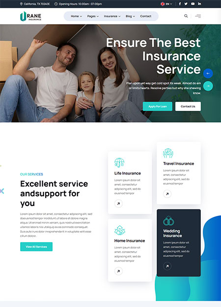 Urane-Insurance-Theme