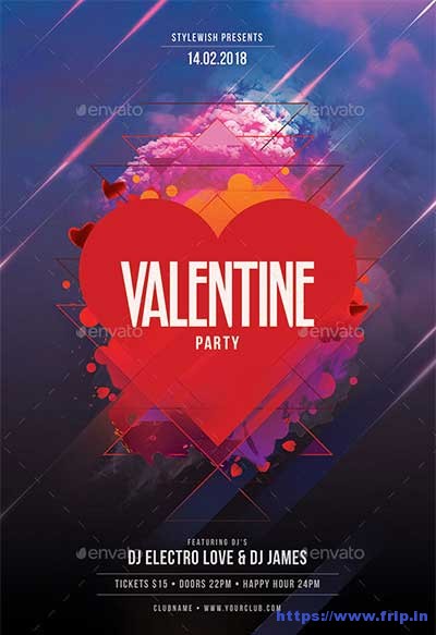 Valentine-Party-Flyer