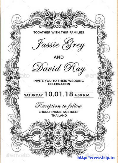 Vintage-Wedding-Invitation-template