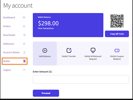 Wallet-System-for-WooCommerce-Pro