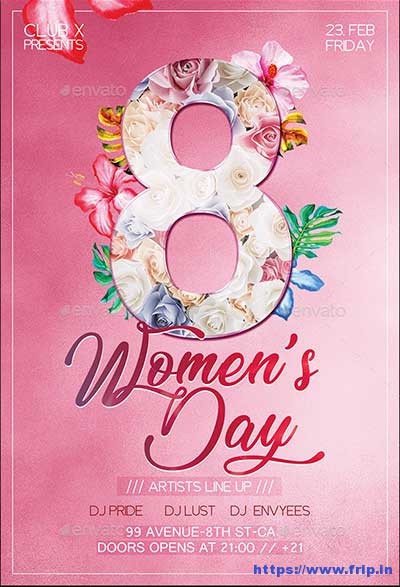 Womens-Day flyer