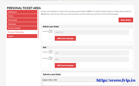 WooCommerce-Support-Ticket-System