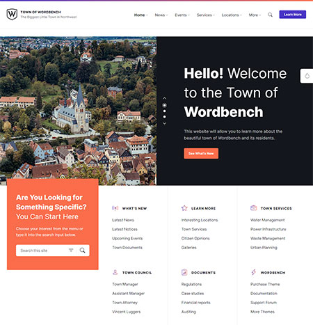 Government WordPress Themes