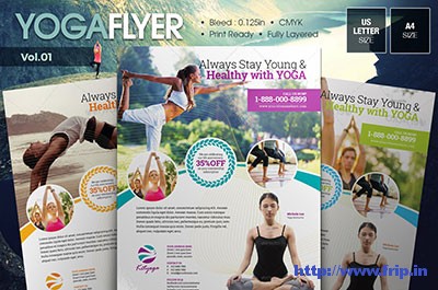 Yoga-Flyer