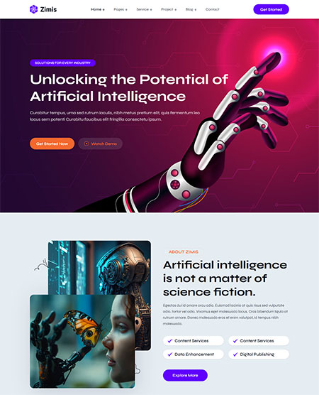 Zimis-Data-Analytics-WordPress-Theme