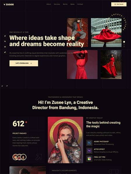Zusee-Personal-Portfolio-Theme
