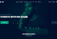 Beat Music WordPress Theme By Cssigniter