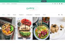 Cookery Recipe WordPress Theme For Food Bloggers