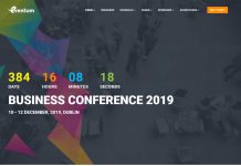 Eventum- The Trendy, Multipurpose and Responsive Theme for Events and Conference