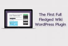 The First Ever Full-Fledged WordPress Wiki Plugin